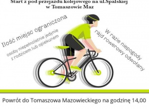 Rajd rowerowy z Tomaszowa Mazowieckiego do Spały