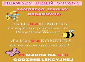 Pierwszy dzień wiosny