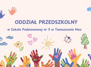 Rekrutacja do oddziału przedszkolnego w DZIEWIĄTCE